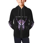 Nier Automata Hoodies - YoRHa No 2 Type B 2B 3D Print Zip Up Hooded Sweater for Teens