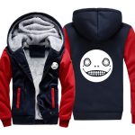 NieR: Automata Jackets - Solid Color NieR: Automata White Smiley Face Super Cool Jacket