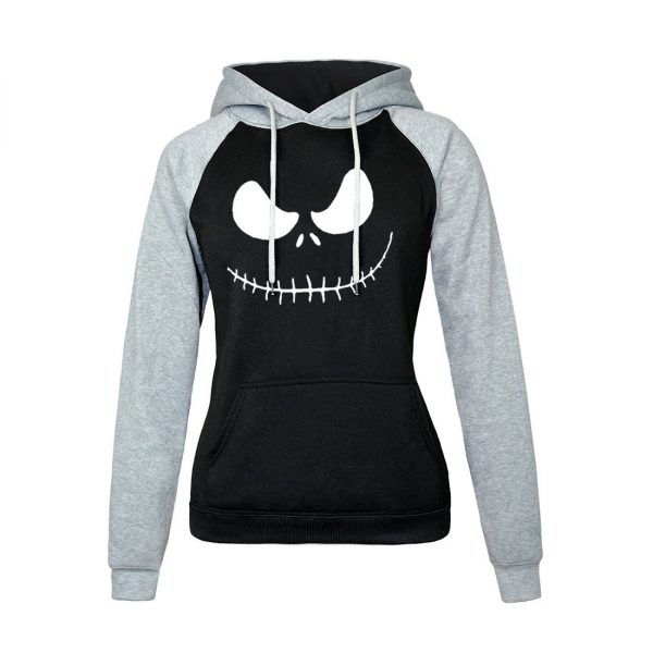 Nightmare Before Christmas Hoodies - Nightmare Before Christmas Series Women Hoodie Super Cute Fleece Hoodie