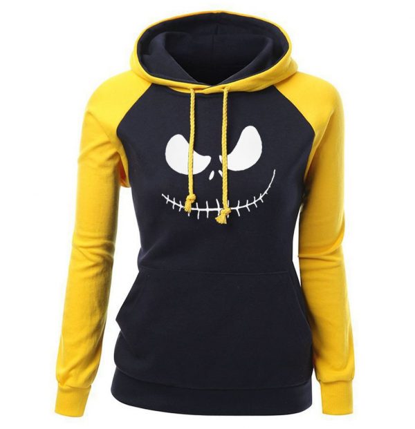 Nightmare Before Christmas Hoodies - Nightmare Before Christmas Series Women Hoodie Super Cute Fleece Hoodie