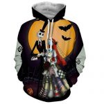 Nightmare Before Christmas Jack And Sally Hoodies - Nightmare Before Christmas Hoodies - Jack&Sally's Wedding Pull Over Hoodie