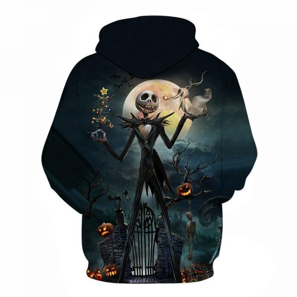 Nightmare Before Christmas Jack Hoodies - Nightmare Before Christmas Hoodies - Jack Moon Christmas Hoodie