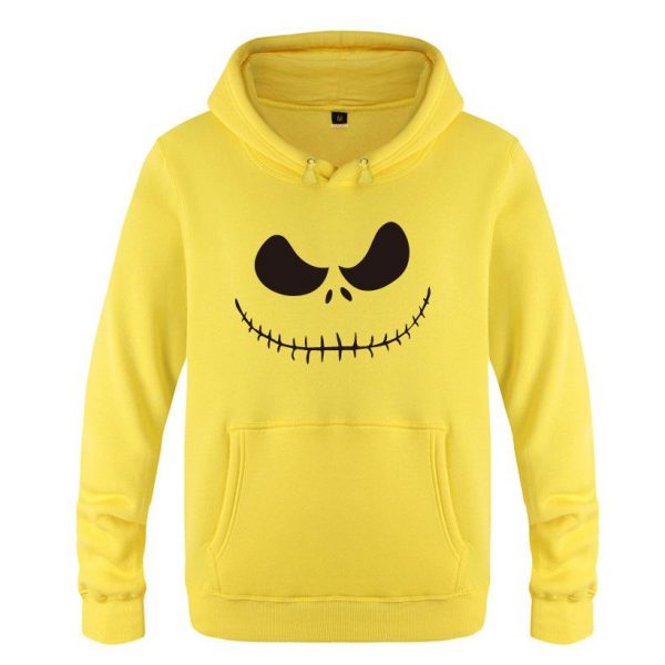 Nightmare Before Christmas Jack Hoodies - Nightmare Before Christmas Hoodies - Cool Jack Black Eyes Christmas Hoodie