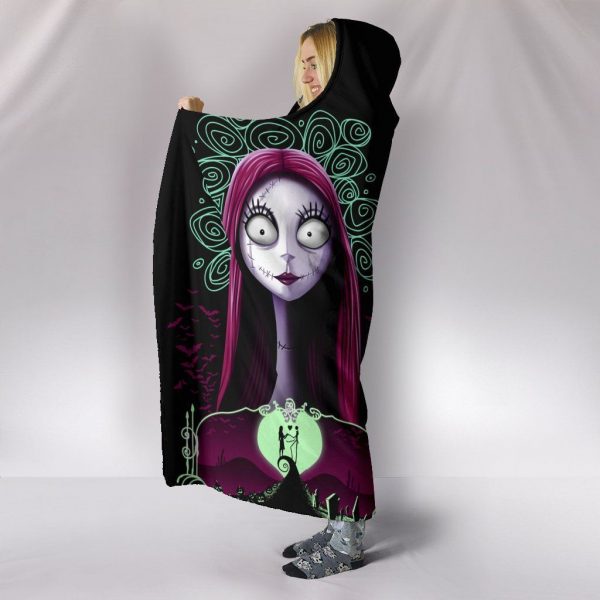 Nightmare Before Christmas - Jack Skellington Fleece Hooded Blanket