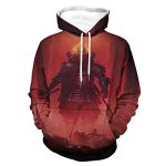 NIOH Hoodies - Casual Pullover 3D Print Sweatshirt Hooded Long Sleeve with Pocket