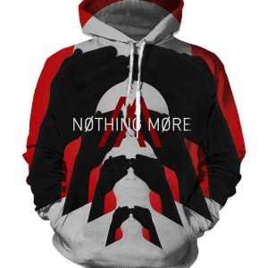 Nothing More Hoodies - Pullover Black Hoodie