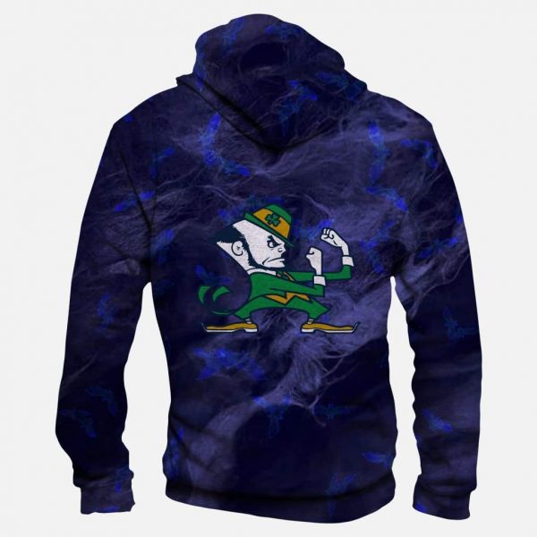 Notre Dame Fighting Irish Hoodies - Pullover Black Hoodie