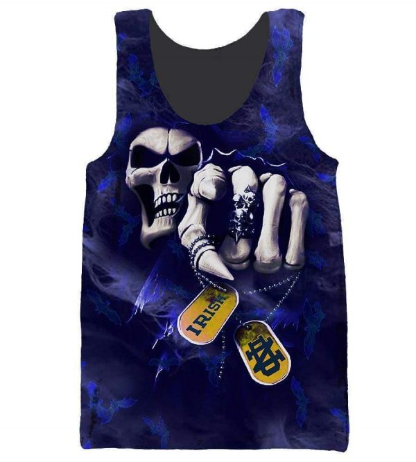 Notre Dame Fighting Irish Hoodies - Pullover Black Hoodie