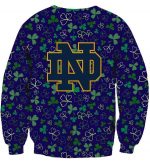 Notre Dame Fighting Irish Hoodies  - Pullover Blue Hoodie