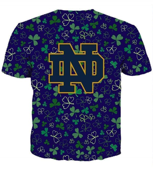Notre Dame Fighting Irish Hoodies  - Pullover Blue Hoodie