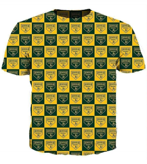 Oakland Athletics Hoodies - Pullover Yellow Hoodie