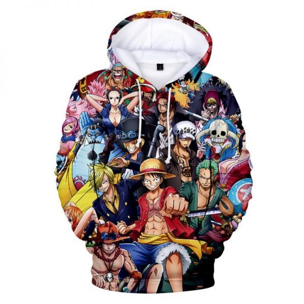 One Piece 3D Fashion Classic Hoodie - Anime Sweatshirts Hoody Top