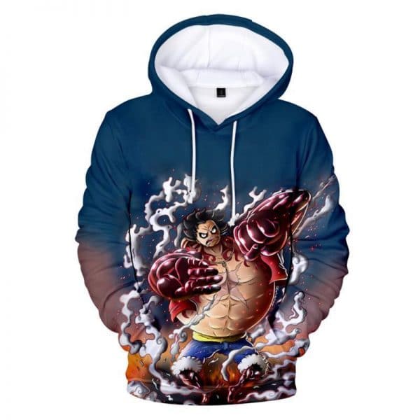 One Piece 3D Hoodies Sweatshirts - Men/Boys Kids Pullover
