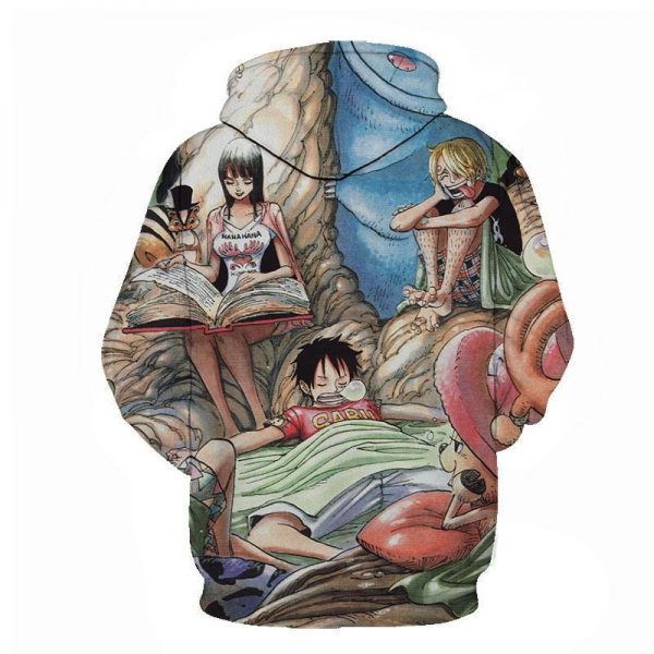 One Piece 3D Print Hoodies - Anime Sweatshirts Pullovers