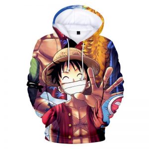 One Piece Anime 3D Print Casual Sweatshirts Hoodies
