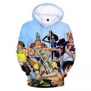 One Piece Anime Hoodies - 3D Luffy Sweatshirt