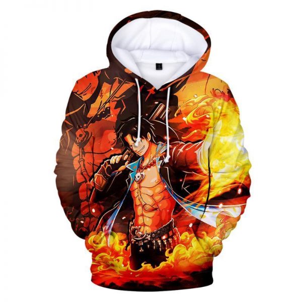 One Piece Anime Sweatshirts - Casual 3D Print Hoodies