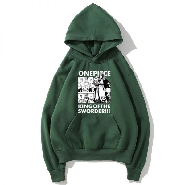 One Piece Fleece Hoodies - Solid Color One Piece Anime Series Harajuku Style Fleece Hoodie