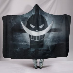 One Piece Hooded Blanket -  Whitebeard Symbol Blanket