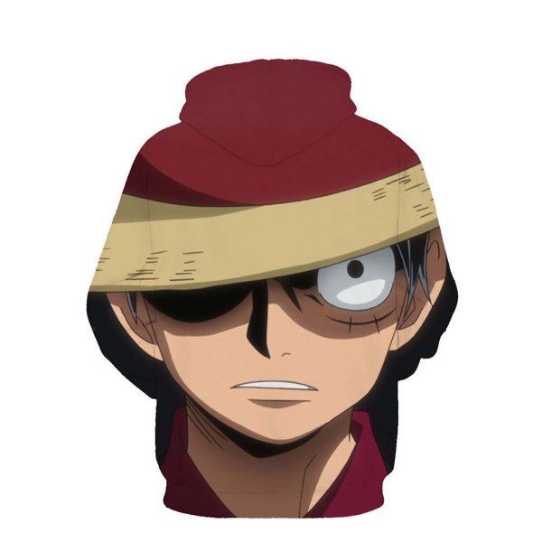 One Piece Hoodie - Monkey D. Luffy Pullover Hoodie
