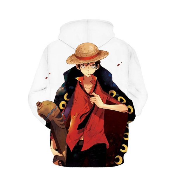 One Piece Hoodie - Monkey D. Luffy Pullover Hoodie