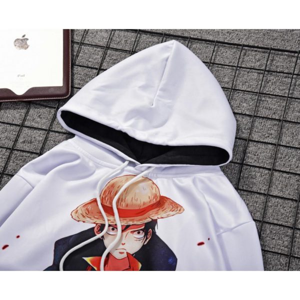 One Piece Hoodie - Monkey D. Luffy Pullover Hoodie
