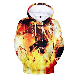 One Piece Hoodies - One Piece Anime Anger LUFFY Series Super Cool Hoodie