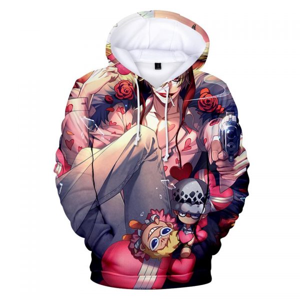 One Piece Hoodies - One Piece Anime Series Character Super Cool Hoodie