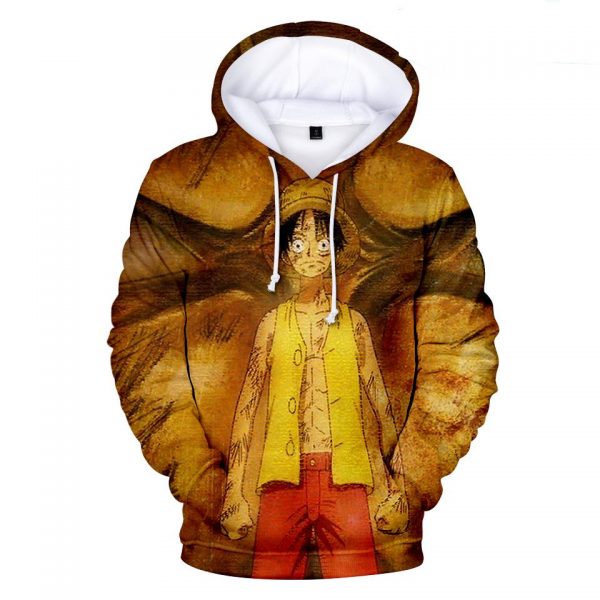 One Piece Hoodies - One Piece Series Anime Character LUFFY Super Cool Hoodie
