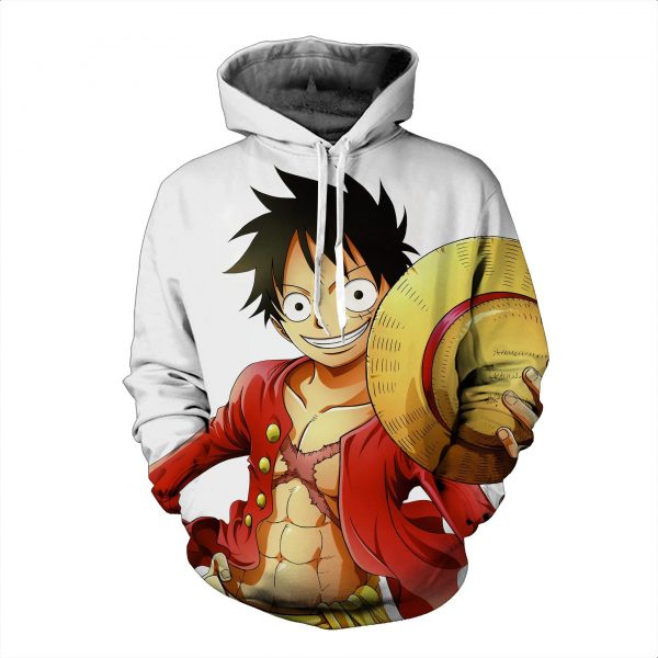 One Piece Hoodies - One Piece Series Luffy Icon Fashion Hoodie