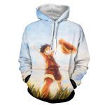 One Piece Luffy 3D Printed Hoodie