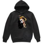 One Piece Luffy Hoodies - Men Casual Fleece Pullover