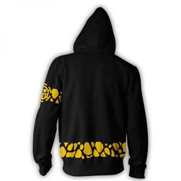 One Piece Trafalgar Law  Hoodies -  Zip Up Cosplay Hoodie