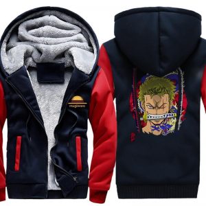 One Piece Roroya Sauron Hoodies - Pullover Red Bleed Hoodie