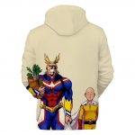 One Punch Man Hoodies - Saitama Pullover Hooded Sweatshirt