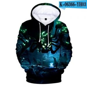 Ori and The Will of The Wisps 3D Hoodies Sweatshirts Pullovers