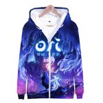 Ori and the Will of the Wisps 3D Printed Zipper Hoodies
