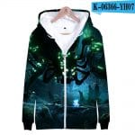 Ori and the Will of the Wisps 3D Printed Zipper Hoodies