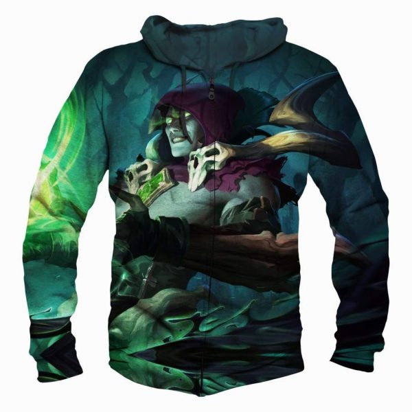 Ori and the Will of the Wisps 3D Printed Zipper Hoodies