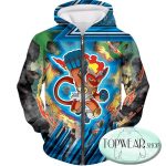 Overwatch Hoodie - 3D Print Hooded Pullover Sweatshirt