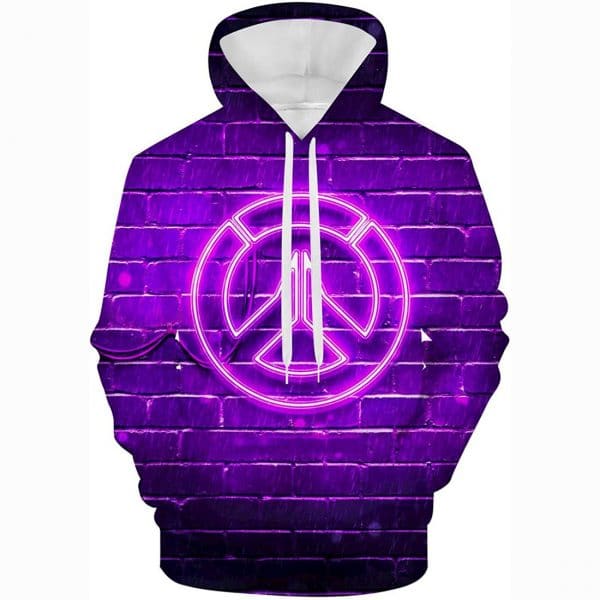 Overwatch Hoodie - 3D Print Hooded Pullover Sweatshirt