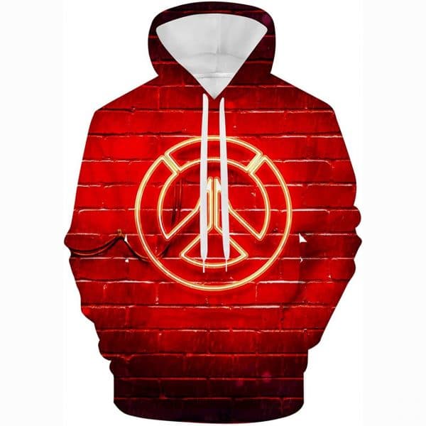 Overwatch Hoodie - 3D Print Hooded Pullover Sweatshirt