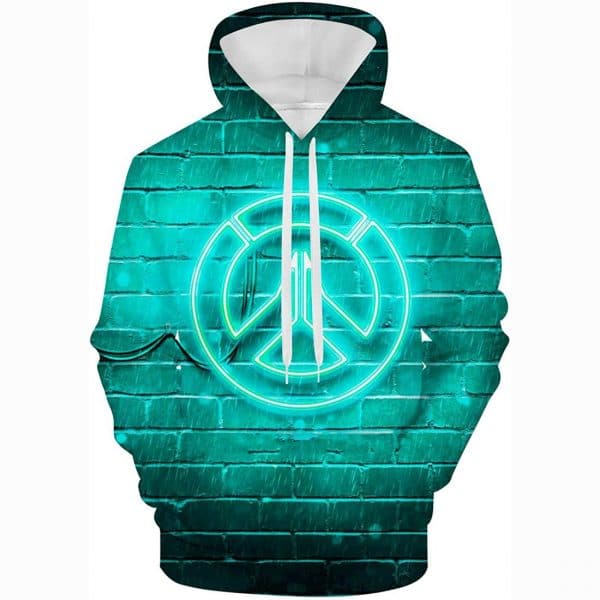 Overwatch Hoodie - 3D Print Hooded Pullover Sweatshirt