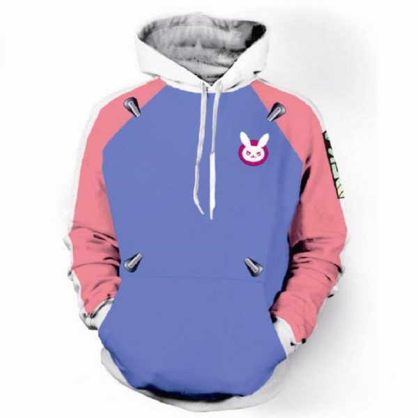 Overwatch Hoodie - DVA Pullover Hoodie