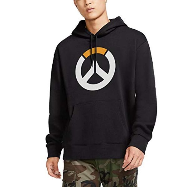 Overwatch Hoodie - Logo Black Hooded Pullover Sweatshirt