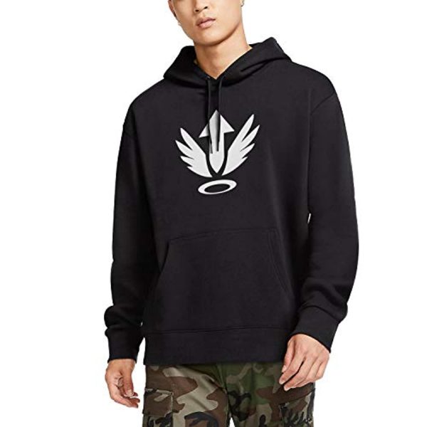 Overwatch Hoodie - Mercy Black Hooded Pullover Sweatshirt