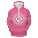 Overwatch Hoodie - Overwatch League 3D Print Pink Hooded Pullover Sweatshirt