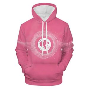 Overwatch Hoodie - Overwatch League 3D Print Pink Hooded Pullover Sweatshirt