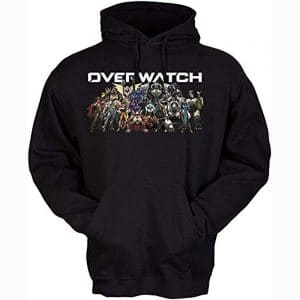 Overwatch Hoodie - Overwatch Team and Logo Premium Pullover Fleece Hoodie