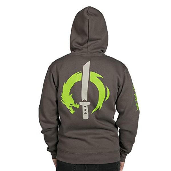 Overwatch Hoodie - Overwatch Ultimate Genji Zip-Up Hoodie